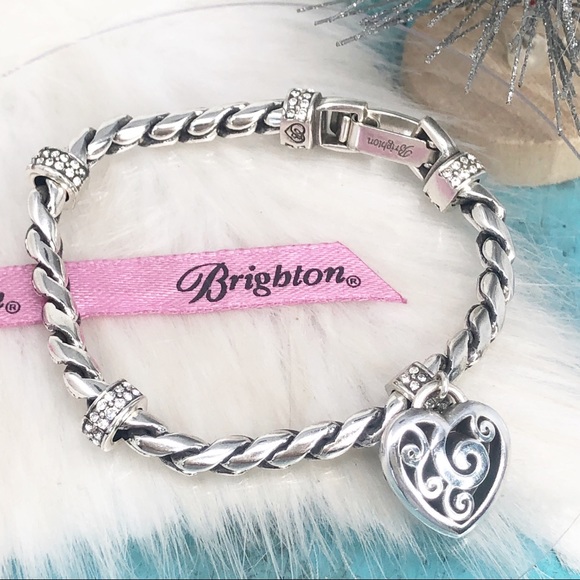 Brighton Jewelry Brighton Power Of Pink Spread Love Charm Bracelet